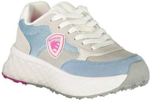 Blauer Dynamische Street Style Sneakers met Verwijderbare Binnenzool - Foto 4