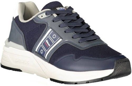Blauer Effen Vetersluiting Ray Sneakers - Foto 2