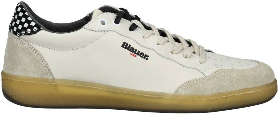 Blauer Lage Sneakers Sneaker
