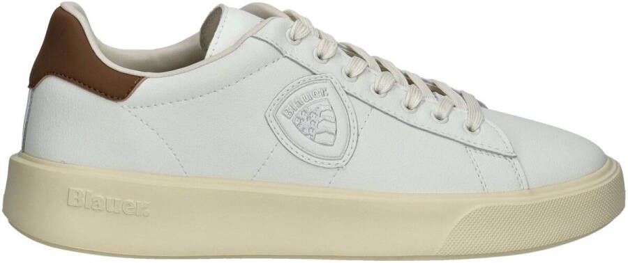 Blauer Lage Sneakers Sneaker