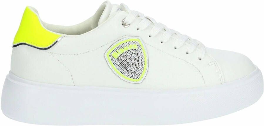 Blauer Lage Sneakers Sneaker