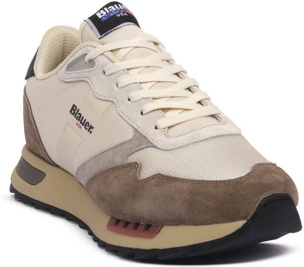 Blauer Lage Sneakers TAUPE RYDER 01