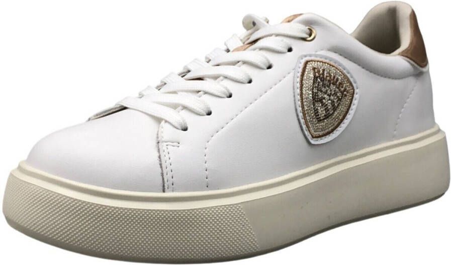 Blauer Sneakers