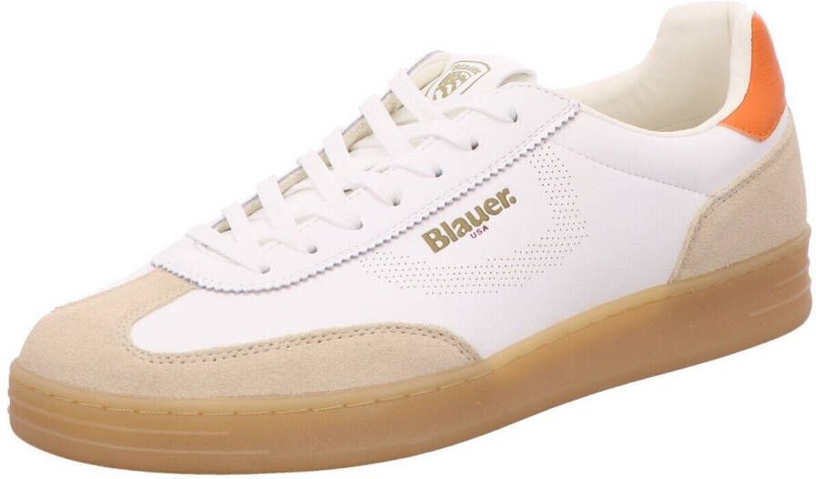 Blauer Lage Sneakers Sneaker