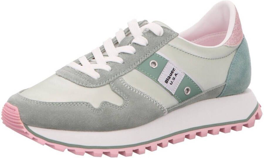 Blauer Sneakers