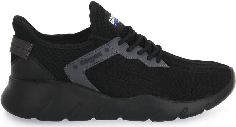 Blauer Elastische Sneakers Ultralicht Comfortabel Veelzijdig Black Heren - Foto 4