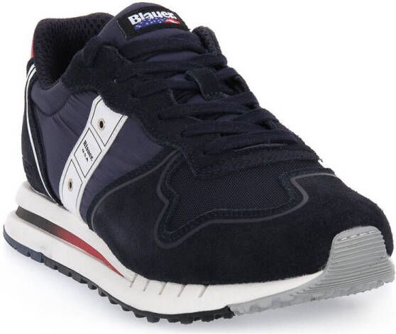Blauer Navy Quartz Sneakers voor Heren Blauw Heren - Foto 2