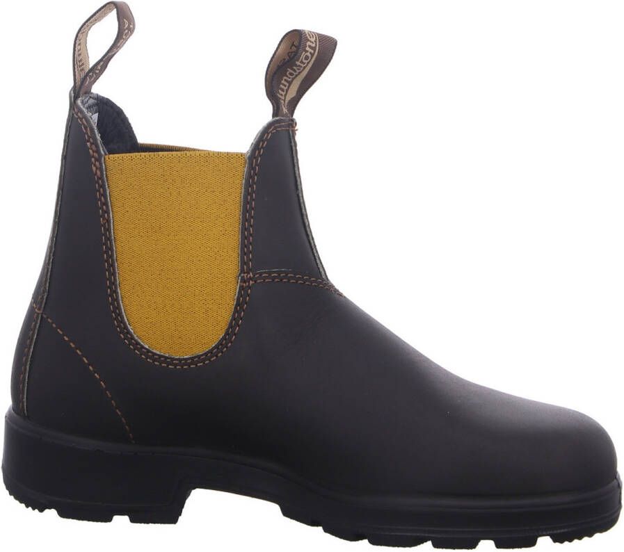 Blundstone Donkerbruine Chelsea Boots Stijlvol en Duurzaam Bruin Unisex - Foto 9