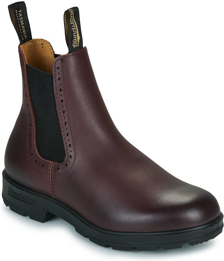 Blundstone Damen Stiefel Boots #1352 Brogued Leather (Women's Series) Shiraz-3UK