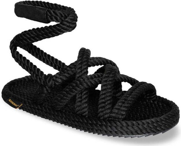 Strappy Sandals bruin Tinten Dad Sandals Rome Sandal Sandalen Dames Zwart - Foto 4