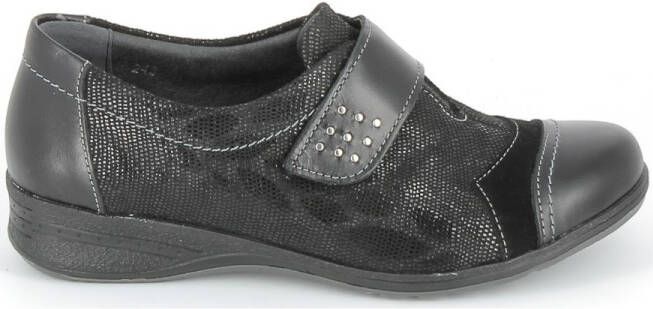 Boissy Nette Schoenen Derby 7510 Noir Texturé
