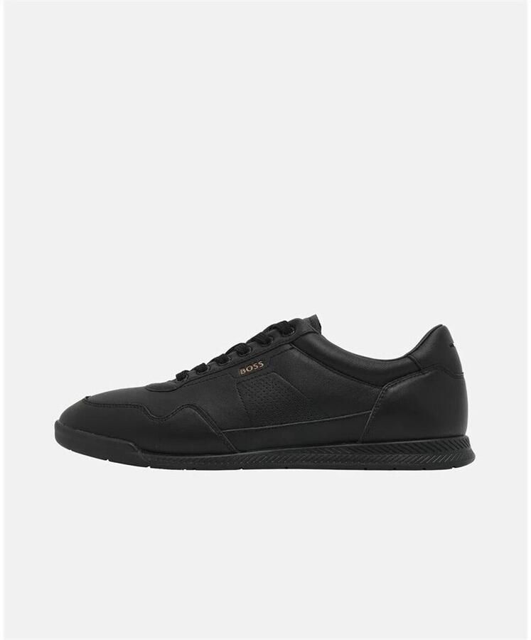Boss Sneakers met labeldetail model 'Titanium'