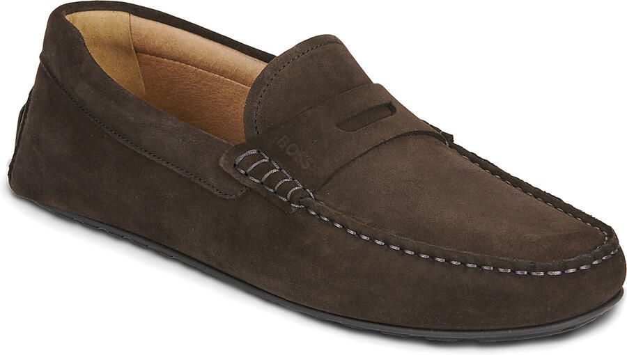 BOSS Loafers Heren Tayil-l_loaf Maat: 42 Materiaal: Leer Kleur: Bruin - Foto 14
