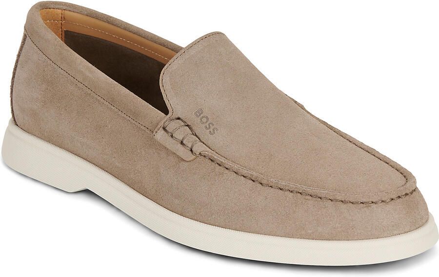 BOSS Heren Loafer Bruin 50543083 262 Sienne Loaf Sd N - Foto 4