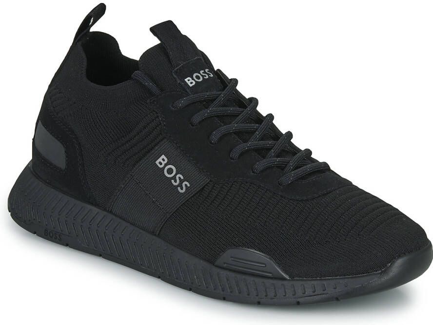 Boss Sneakers met labeldetails model 'Titanium_Runn' - Foto 9