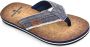 Brasileras Slippers Heren- Blauw - Thumbnail 2