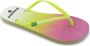 Brasileras Slippers dames- Geel - Thumbnail 2
