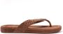 Brasileras Slippers Damen-Bruin - Thumbnail 2