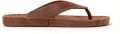 Brasileras Strand- badschoen 'Gummix' bruin - Bruin