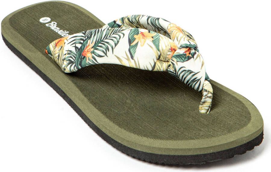 Brasileras Teenslippers Hibiscus Nudo