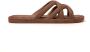 Brasileras Sandalen Damen-Bruin - Thumbnail 2
