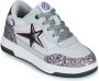 Breezy Rollers Kinder Sneakers met Wieltjes Glitter Zilver grijs Schoenen met wieltjes Rolschoenen - Thumbnail 2