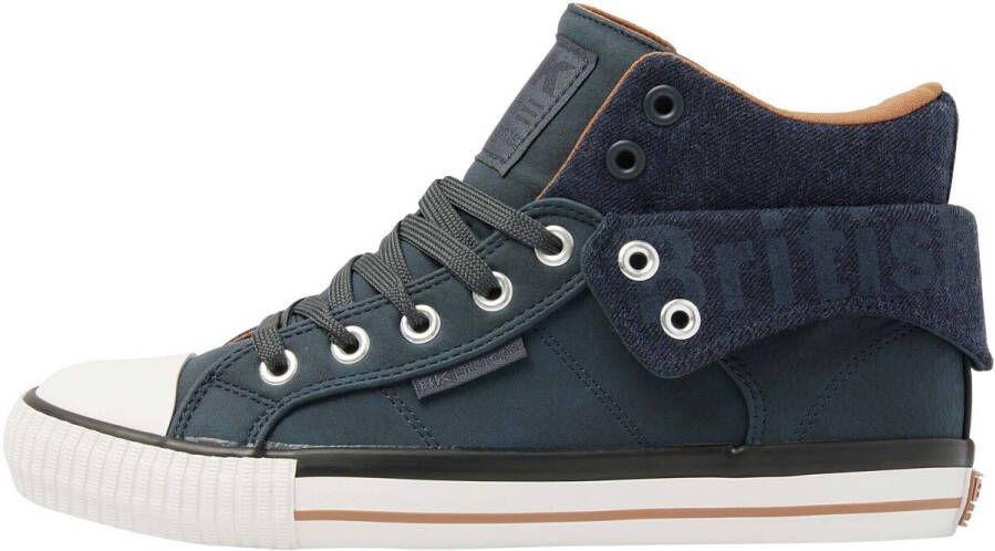 British Knights ROCO Heren sneakers hoog Donker blauw
