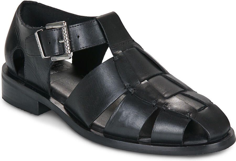 Bronx Zwarte Sandalen Next-Wagon Stijlvolle Zomer Black Dames - Foto 5