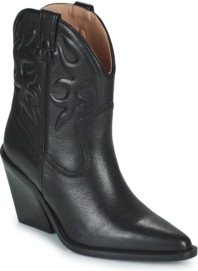 Bronx New-kole 34225 Cowboylaarzen Western Laarzen Dames Zwart - Foto 5