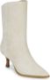 Bruin Tinten New Kole 34262 Enkelboots Enkellaarsjes Dames Beige - Thumbnail 4