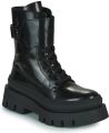 Bronx Evi ann 47426 Enkelboots Enkellaarsjes Dames Zwart - Zwart