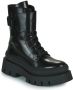 Bronx Evi-ann 47426 Enkelboots Enkellaarsjes Dames Zwart - Thumbnail 3