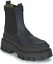 Bronx Evi ann 47427 Enkelboots Enkellaarsjes Dames Zwart - Thumbnail 3