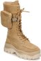 Bronx Grungelaarzen voor dames Jaxstar Beige Dames - Thumbnail 3