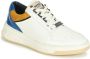 Bronx Old-Cosmo leren sneakers off white blauw - Thumbnail 3