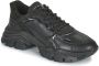 Bronx Tayke over 66366 Lage sneakers Leren Sneaker Dames Zwart - Thumbnail 4