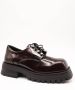 Bronx Urban Low Shoe Zwart Bordeaux Brown Dames - Thumbnail 3