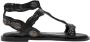 Bronx Flexibele Flatform Sandaal Zwart Black Dames - Thumbnail 53