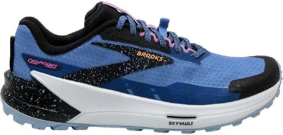 Brooks Catamount 2 Vrouwen Blauw Hardloopschoenen
