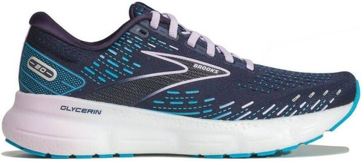 Brooks Hardloopschoenen voor Volwassenen Glycerin 20 Wide Donkerblauw - Foto 3