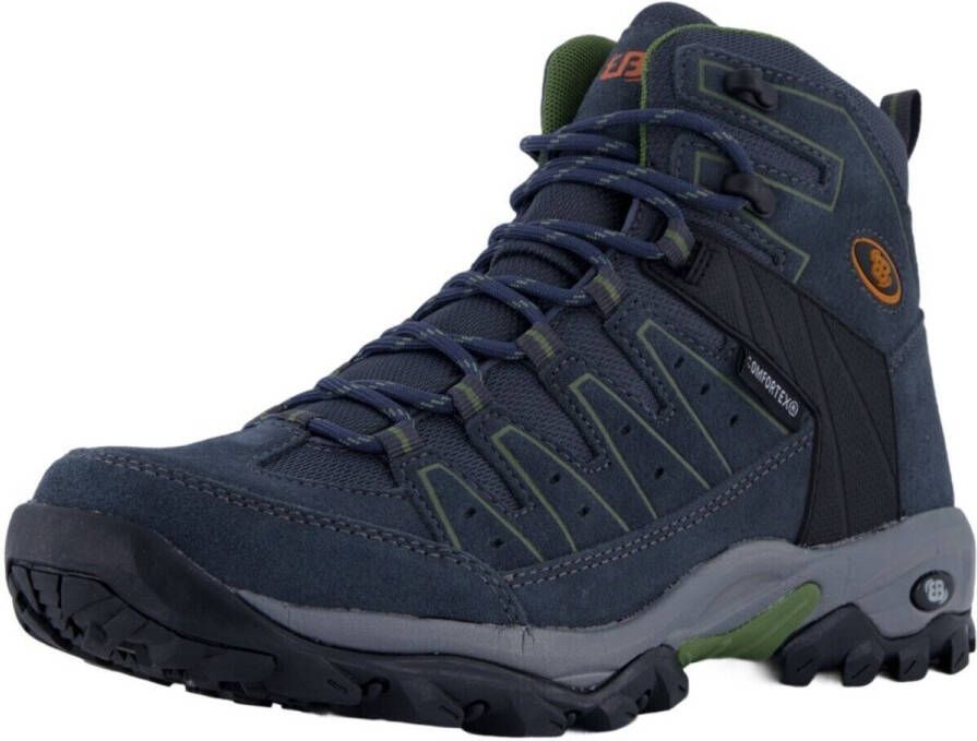 Brütting wandelschoenen Mount Pinos High met comfortex Grijs met Groen