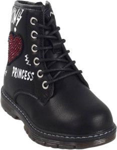 Bubble Bobble Sportschoenen Meisjes enkellaars BOBBLE c433 zwart