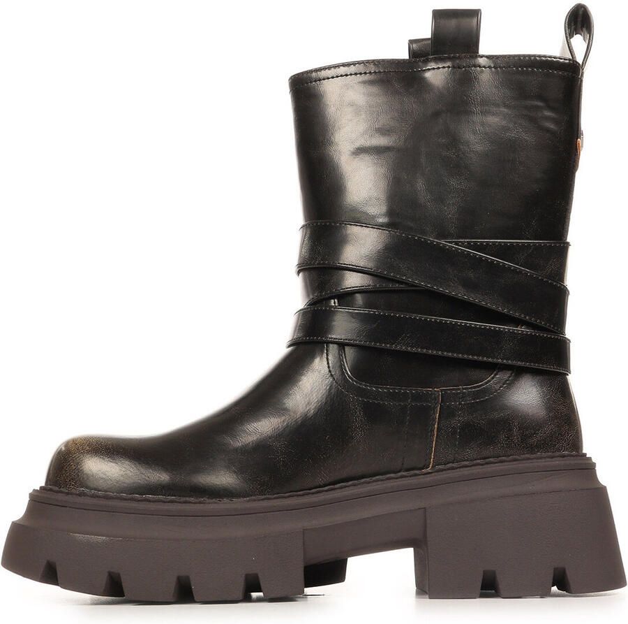 Buffalo Laarzen Mave Biker Belt Mid