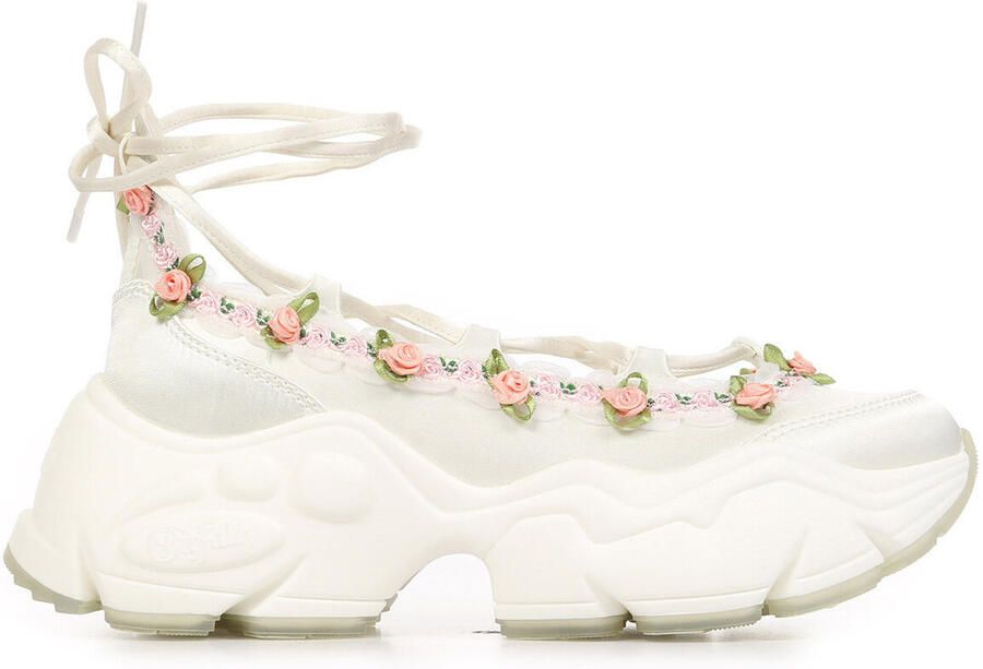 Buffalo Lage Sneakers Binary Ghillie Rose