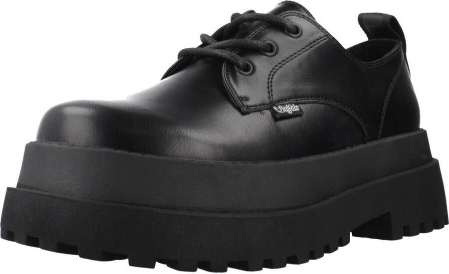 Buffalo Pluto Lace Up Women Lifestyle zwart Schoenen - Foto 3