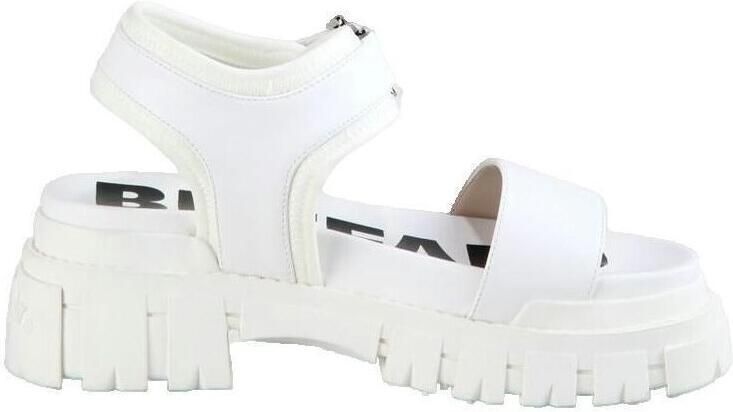 Buffalo Flat Sandals White - Foto 3