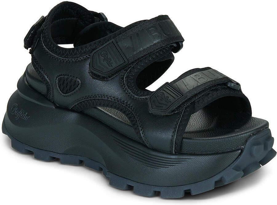 Buffalo Sandalen met sleehak MANHATTEN SND