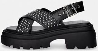 Buffalo Sandalen met sleehak 1602358