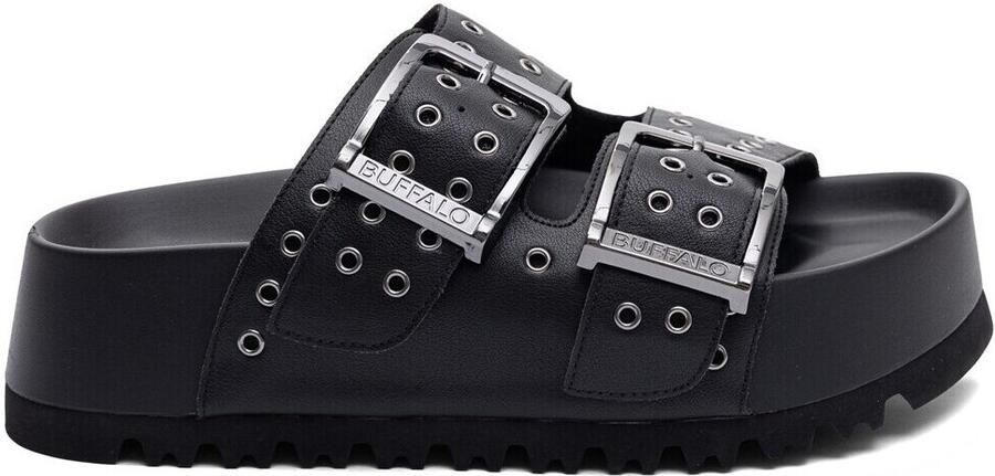 Buffalo Slippers 1602316BLK