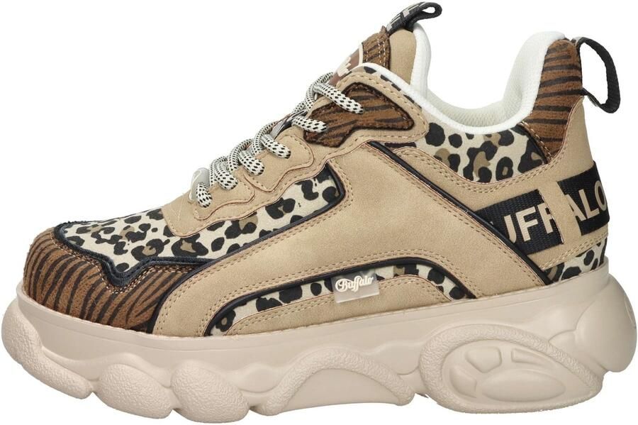 BUFFALO Sneakers laag 'Cld Chai' beige bruin zwart